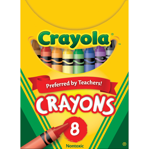 8 pack of crayons