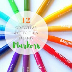 Let's Get Creative with Markers!  A Drawing Adventure for Kids