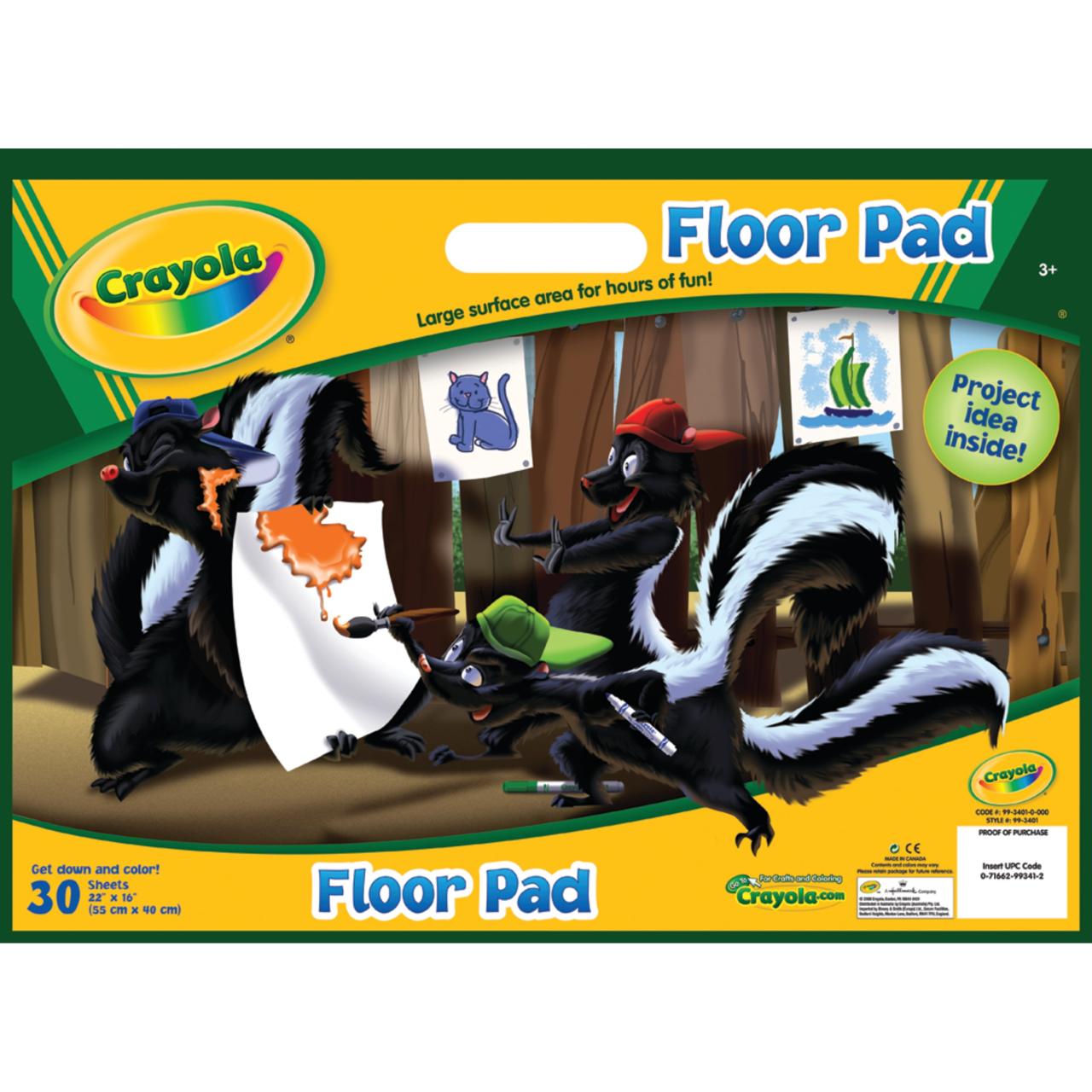 crayola floor pad