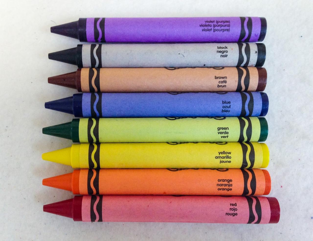 8 pack of crayons