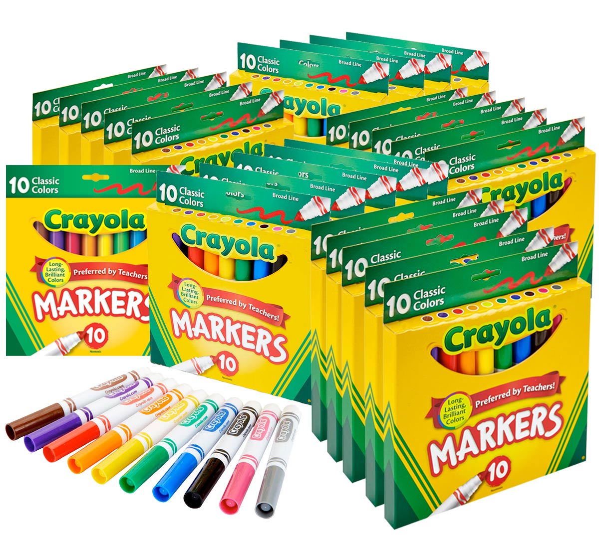 crayola markers bulk