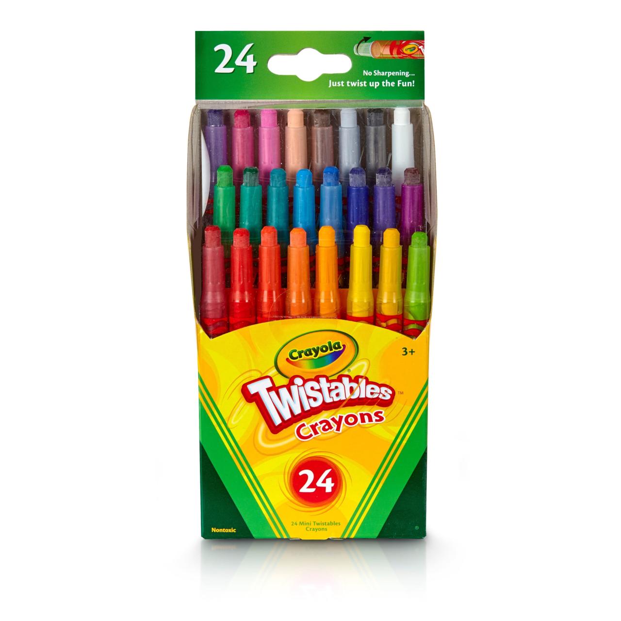 24 twistable crayons