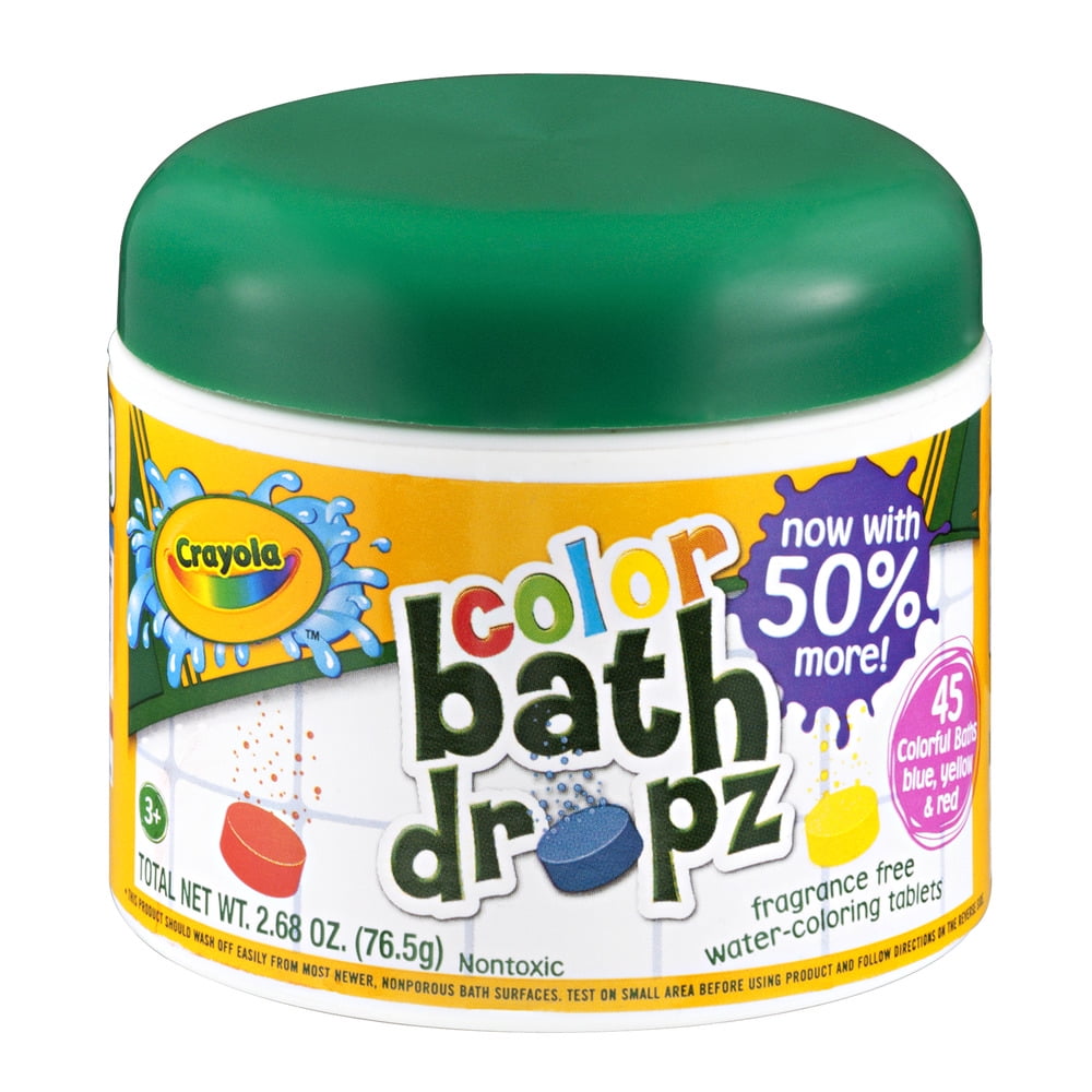 crayola bath drop