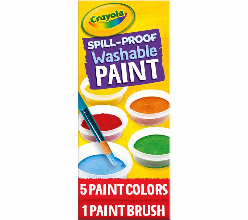 Let's Get Creative with Spill-Proof Paint! 🎨