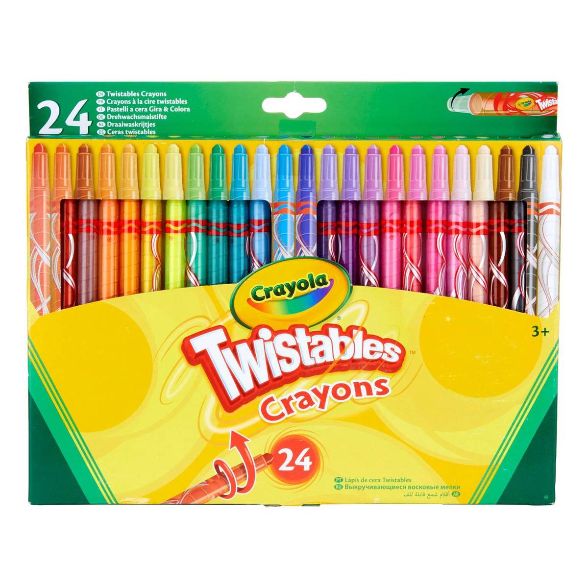 24 twistable crayons