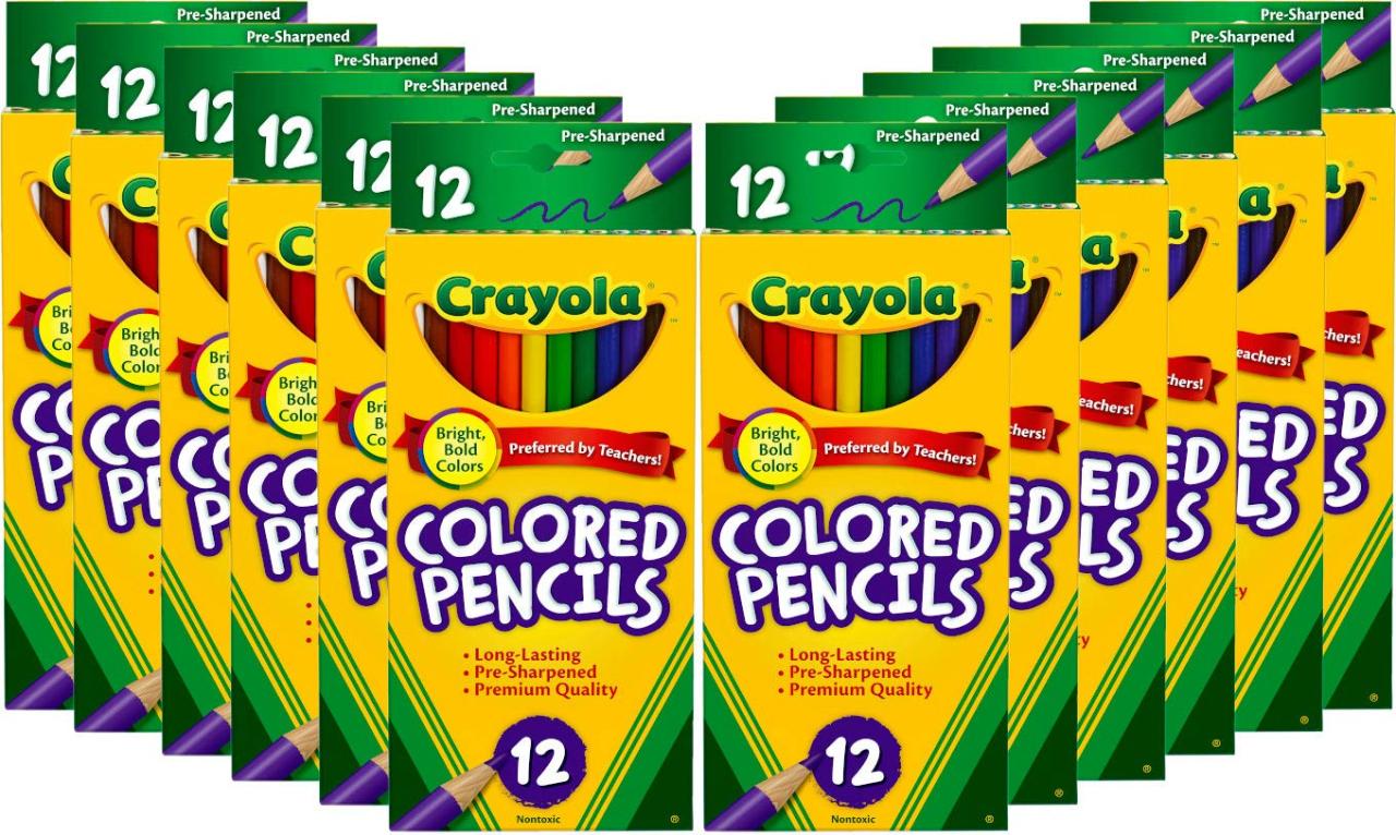 bulk color pencils