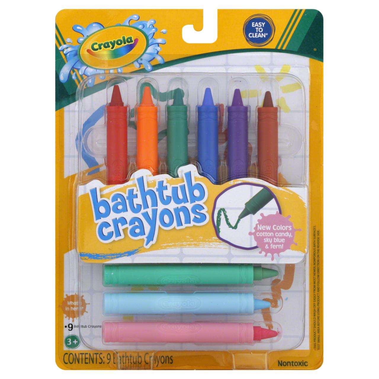 crayola crayons bath