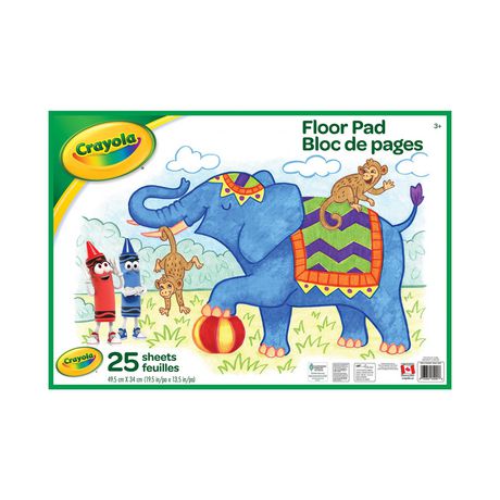 crayola floor pad