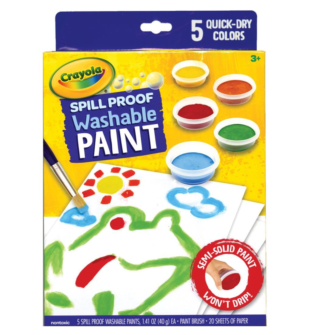 Let's Get Creative with Spill-Proof Paint! 🎨