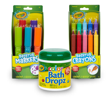 crayola crayons bath