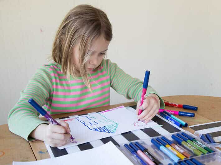 Let's Get Creative with Markers!  A Drawing Adventure for Kids