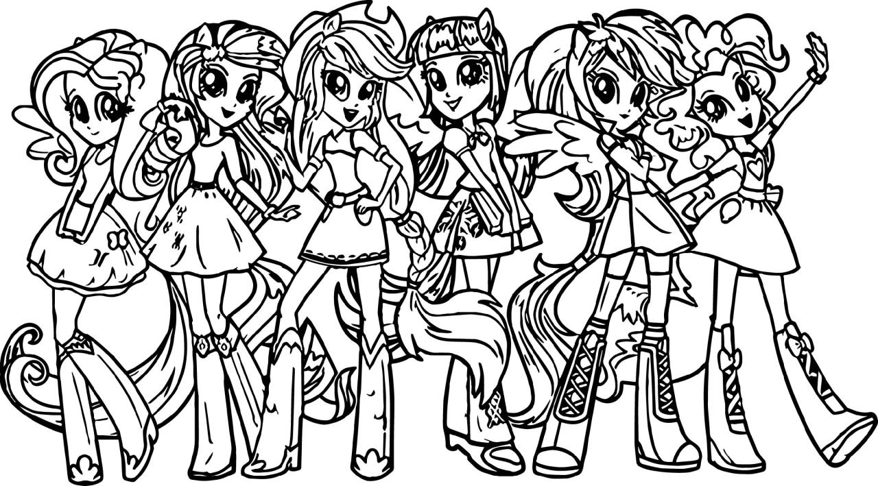 My Little Pony Coloring Pages: A Gateway to Creativity!