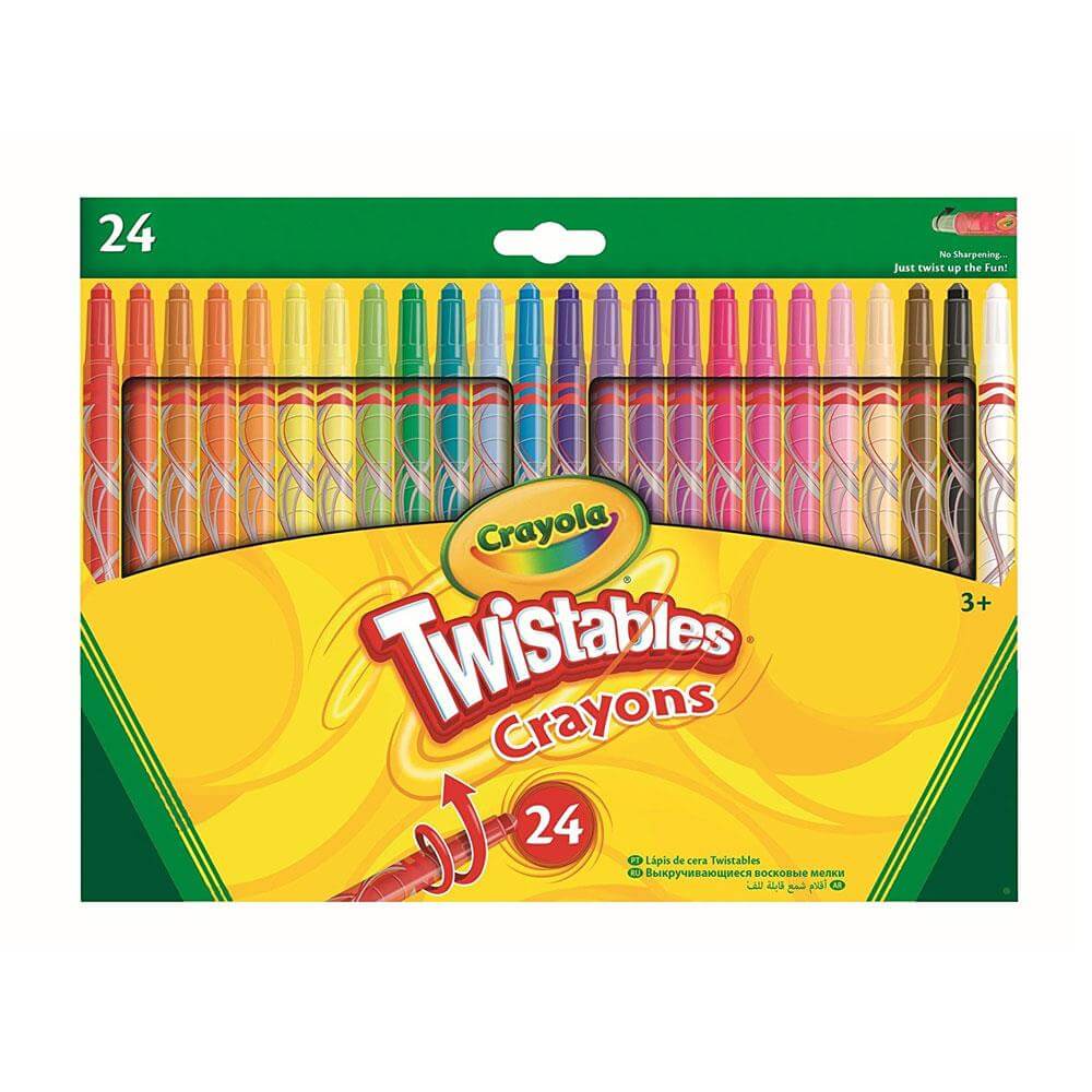 24 twistable crayons