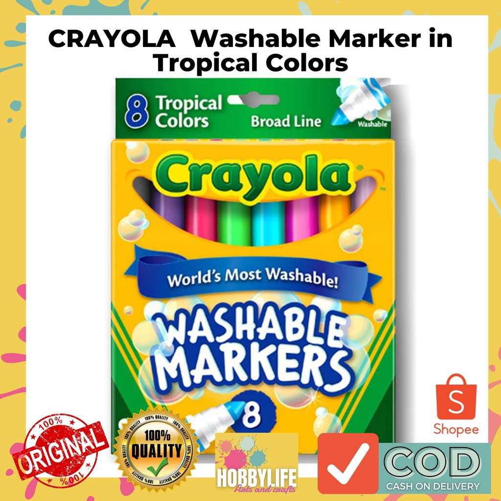 crayola tropical markers