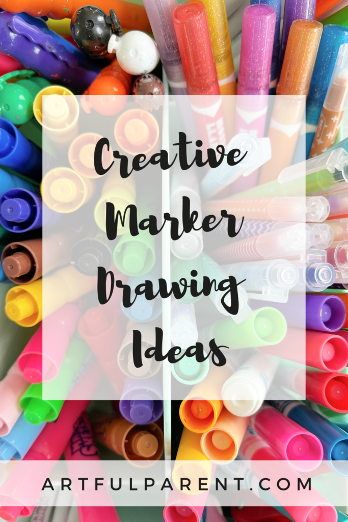 Let's Get Creative with Markers!  A Drawing Adventure for Kids