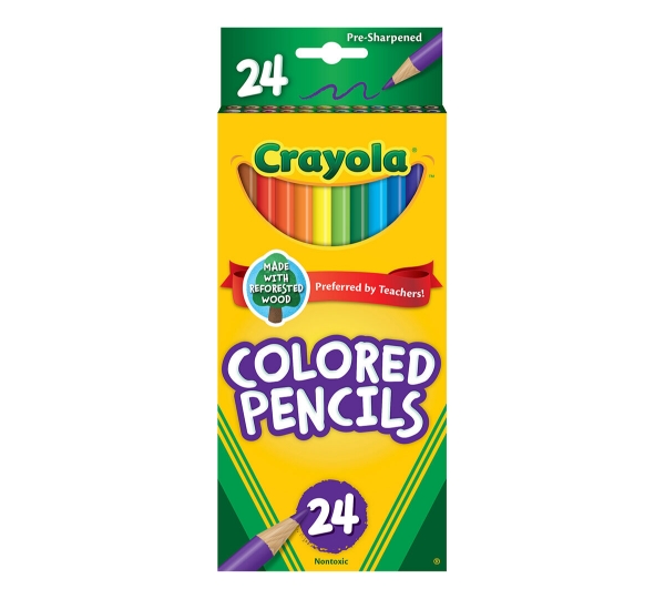 Unleash Your Inner Artist: A Colorful Adventure with Your 24-Pack of Colored Pencils!