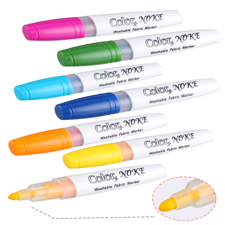 washable textile marker