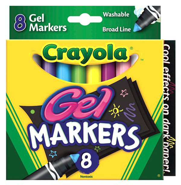 Unleash Your Inner Artist: Drawing Adventures with 8 Count Washable Markers!