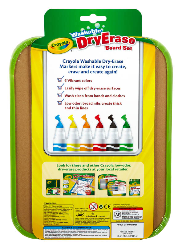 Unleash Your Inner Artist: Drawing Adventures with Crayola Washable Dry Erase Markers!