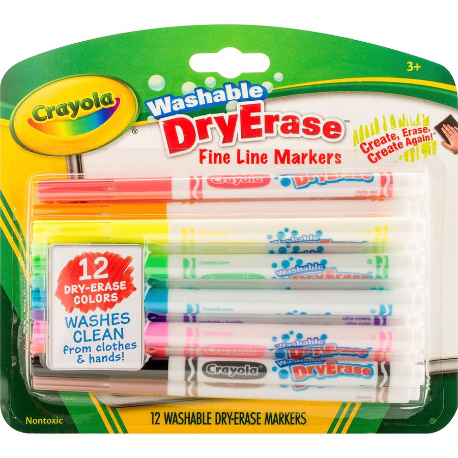 Unleash Your Inner Artist: Drawing Adventures with Crayola Washable Dry Erase Markers!