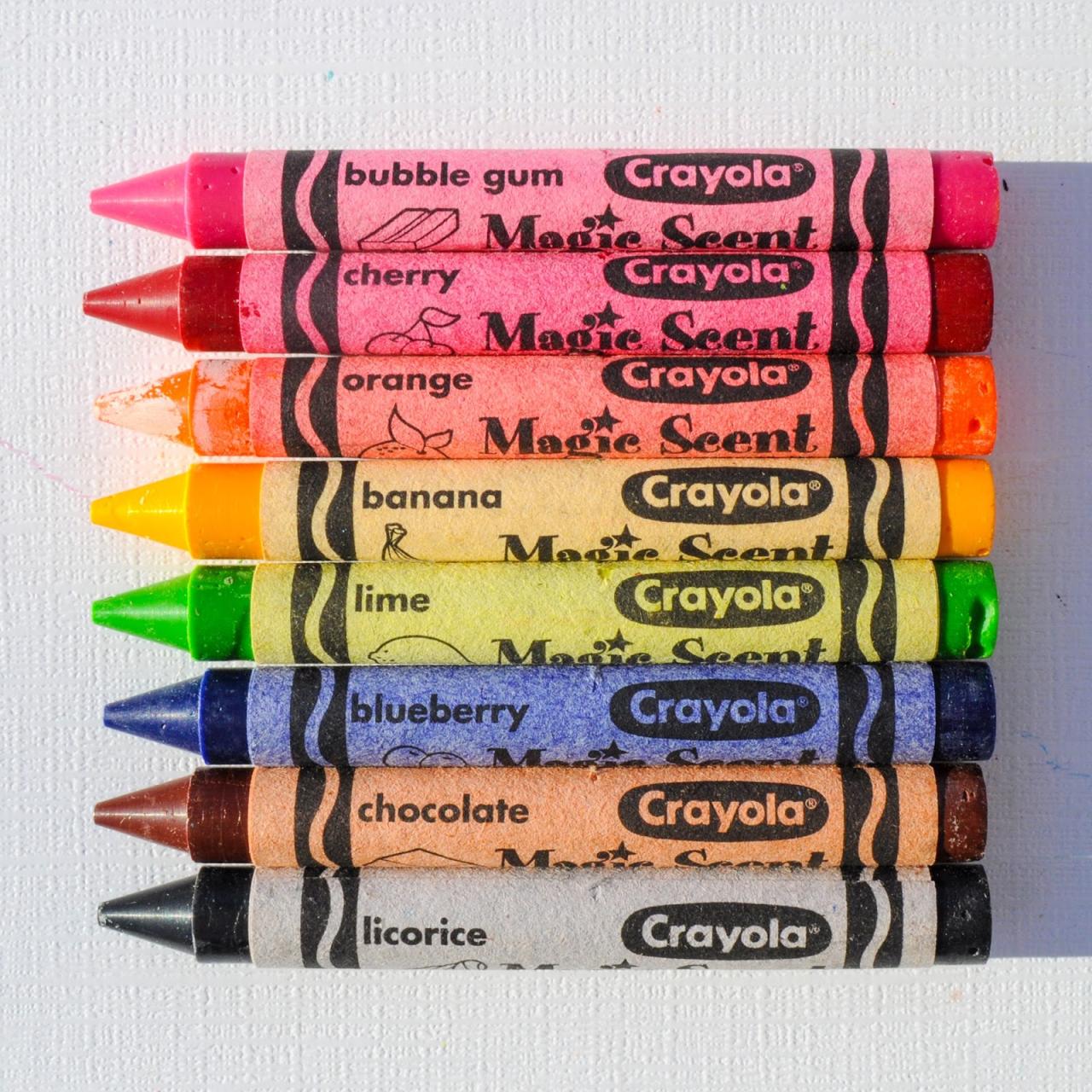 scent of crayons