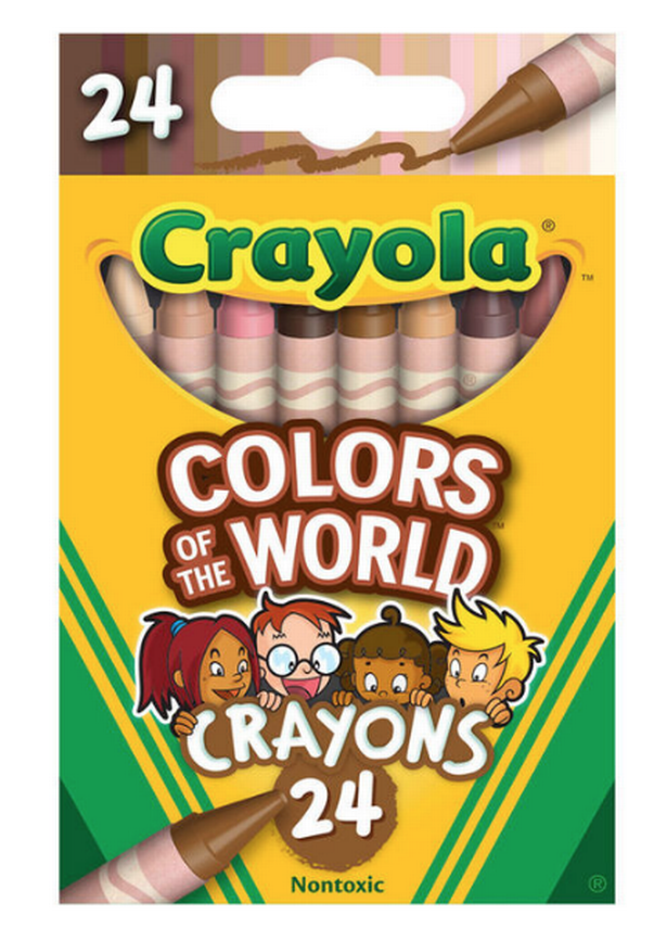 skin tone crayons