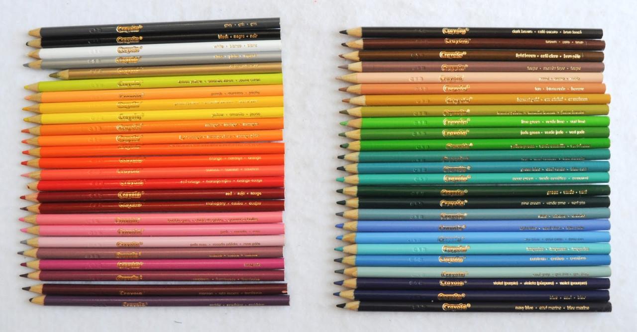 50 colored pencils