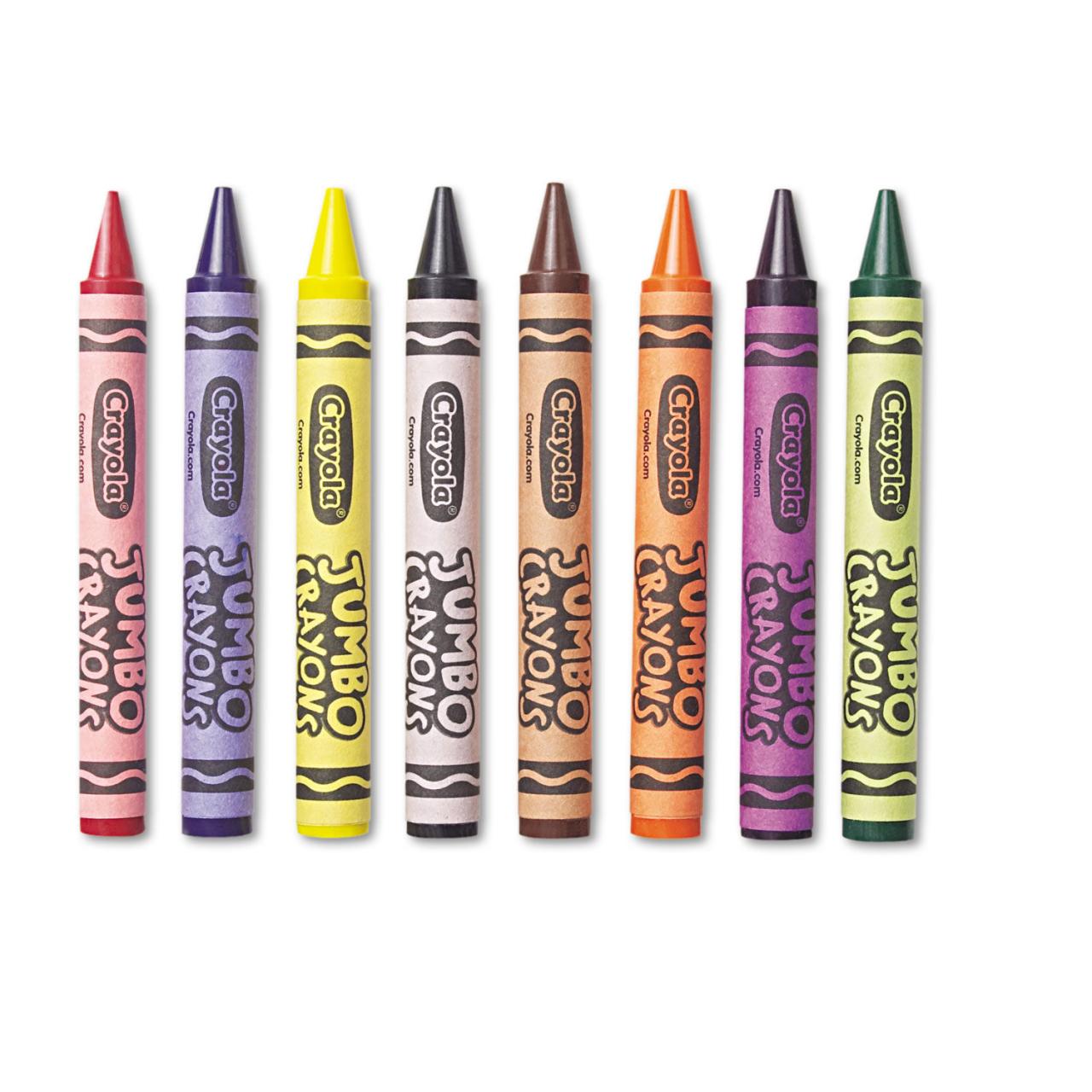 Unleash Your Inner Artist with Jumbo Crayons! 🎨