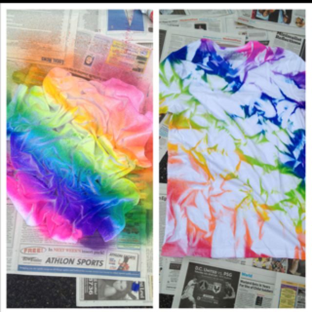 Let's Dive into the Colorful World of Tie-Dye Spray Paint!