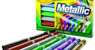 Unleash Your Inner Artist with Crayola Metallic Markers!