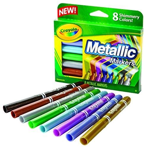 Unleash Your Inner Artist with Crayola Metallic Markers!