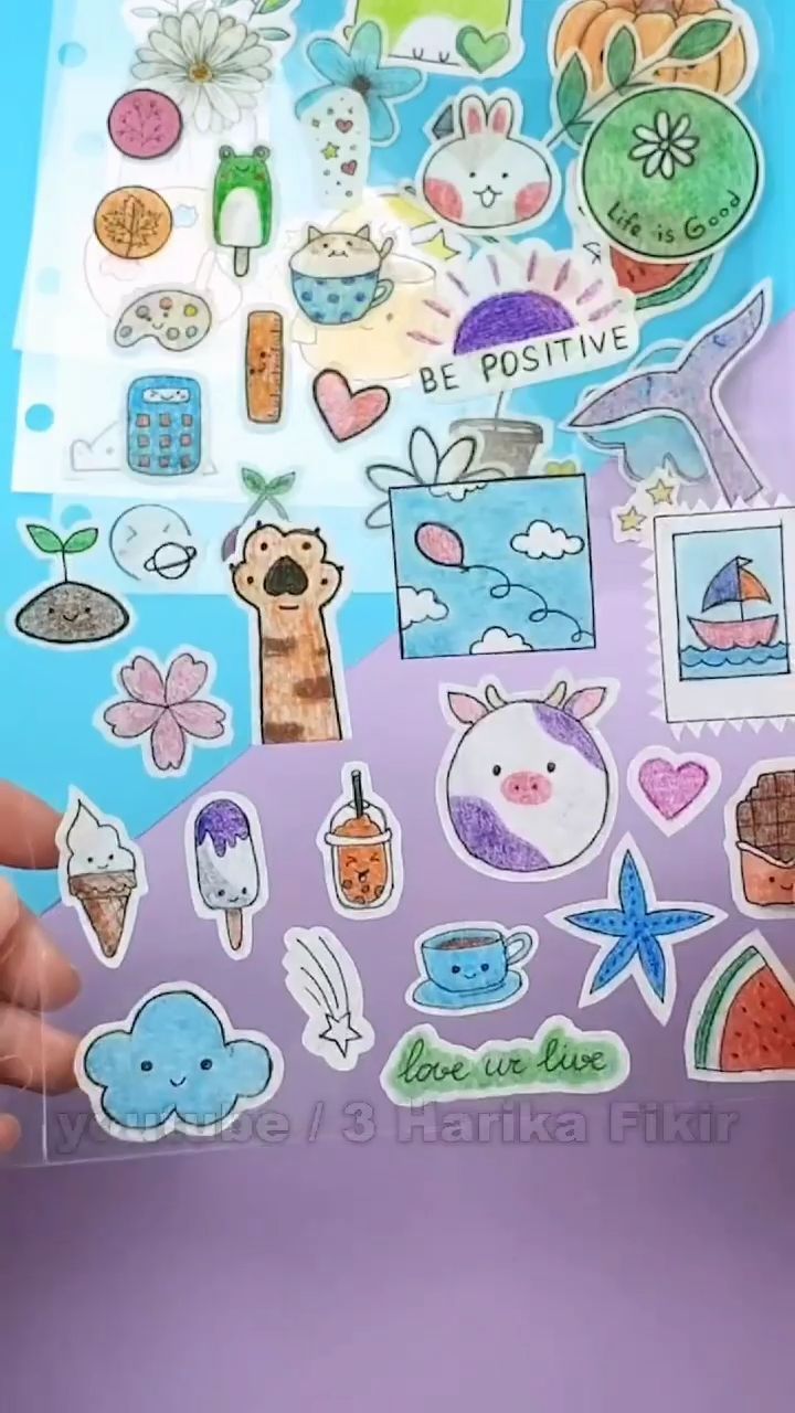 Let's Draw!  🎨  Unlocking Creativity with Color Sticker Making