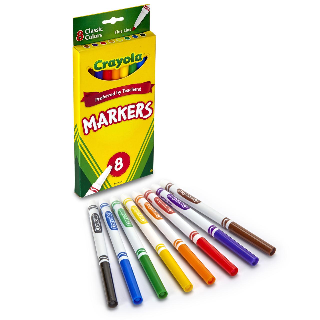 crayola markers 8 count