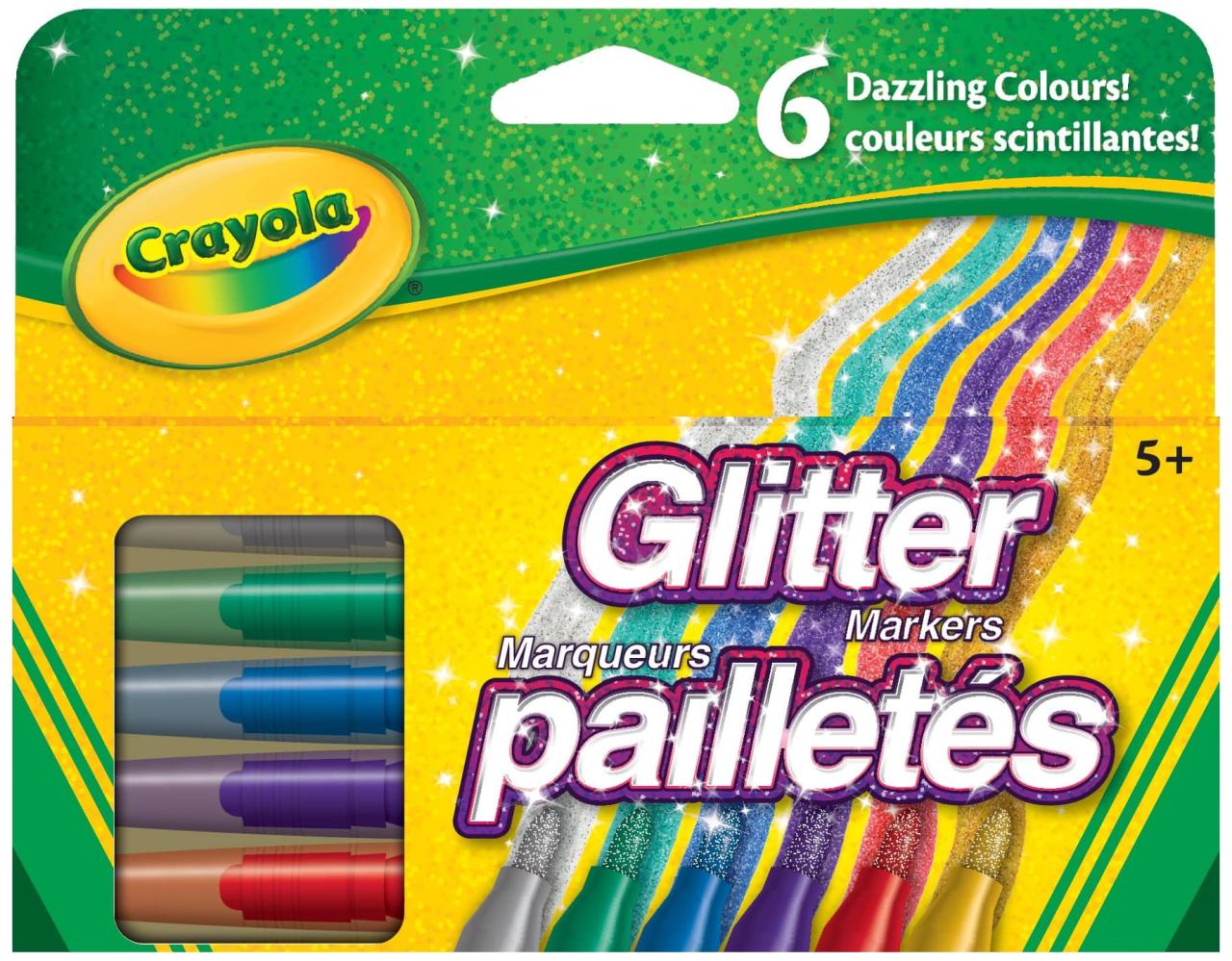 crayola glitter markers