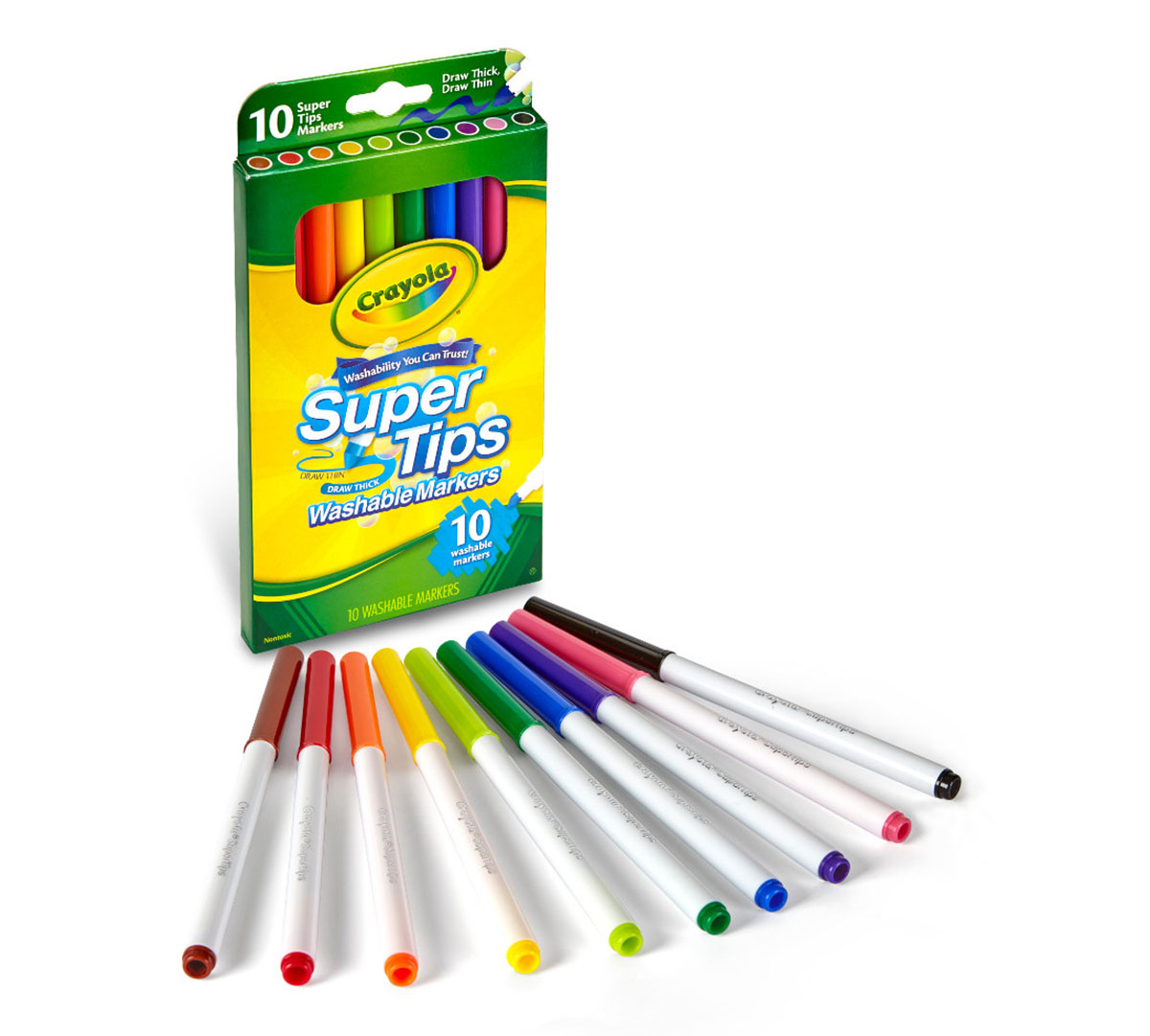 crayola markers skinny