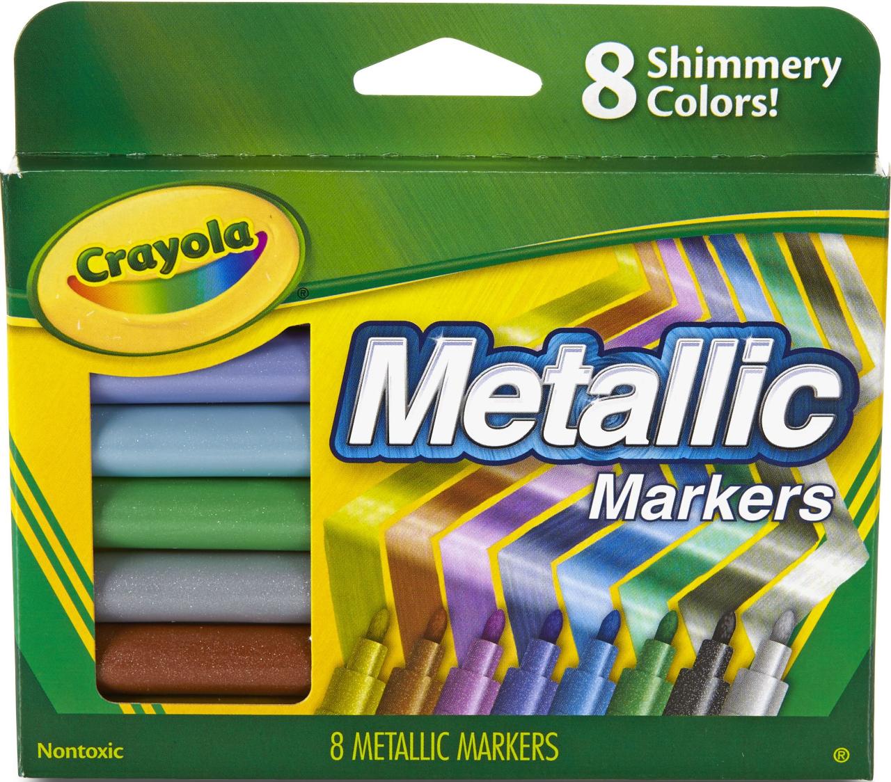 Unleash Your Inner Artist with Crayola Metallic Markers!