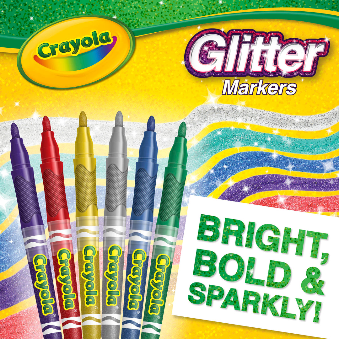 crayola glitter markers