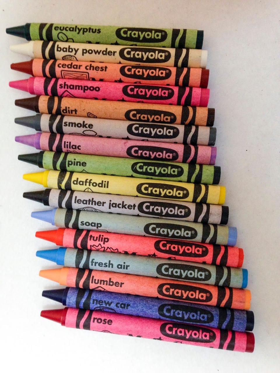 scent of crayons