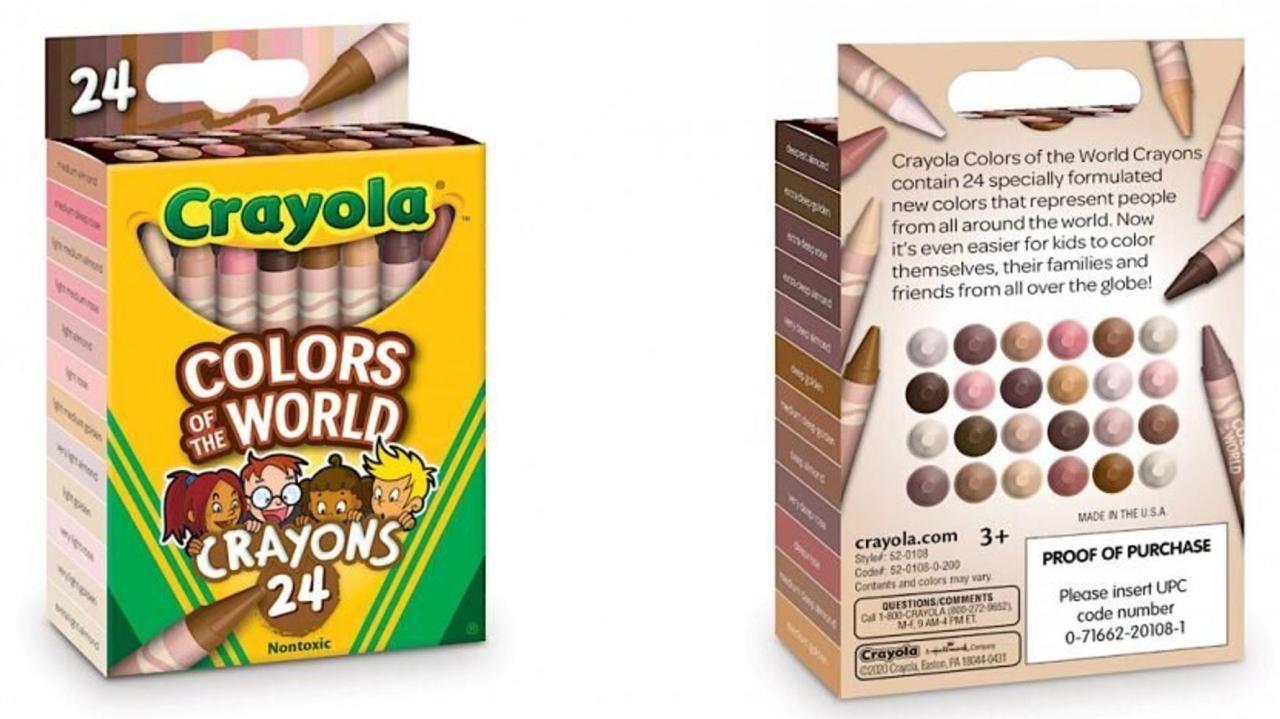 skin tone crayons