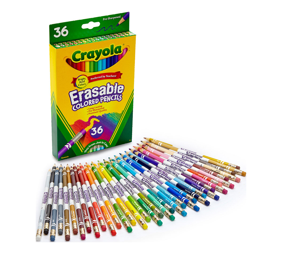 crayola erasable colored pencils