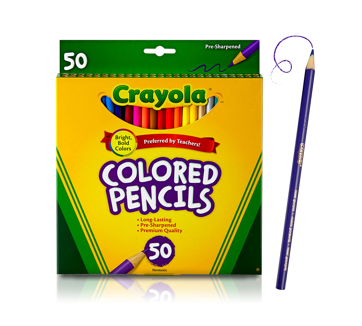 50 colored pencils