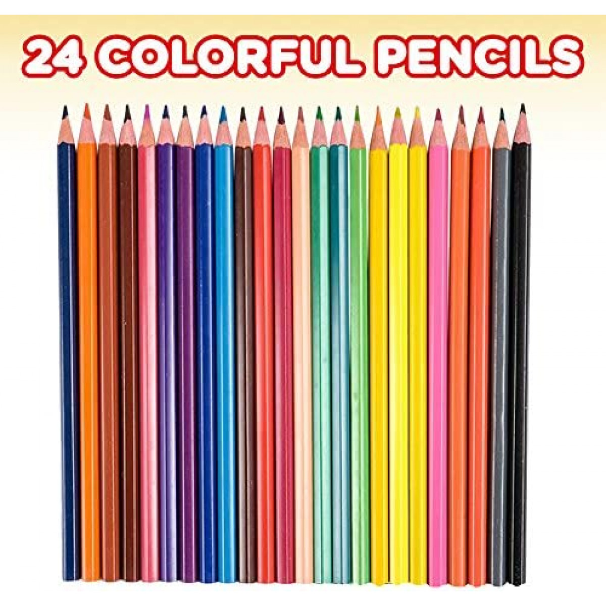 Unleash Your Inner Artist: A Colorful Adventure with Your 24-Pack of Colored Pencils!