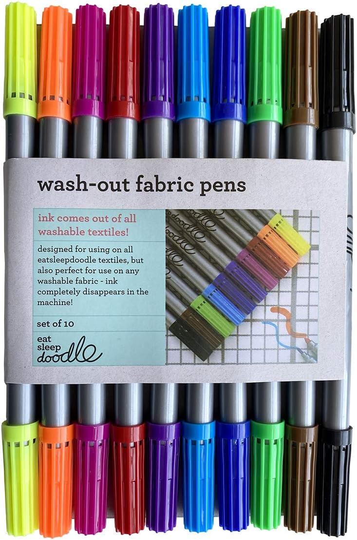 washable textile marker