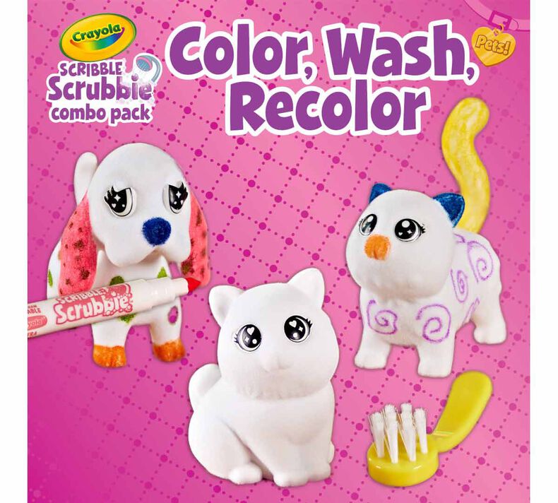 Unleash Your Inner Artist with Crayola Scribble Scrubbie Pets Beauty Shop!