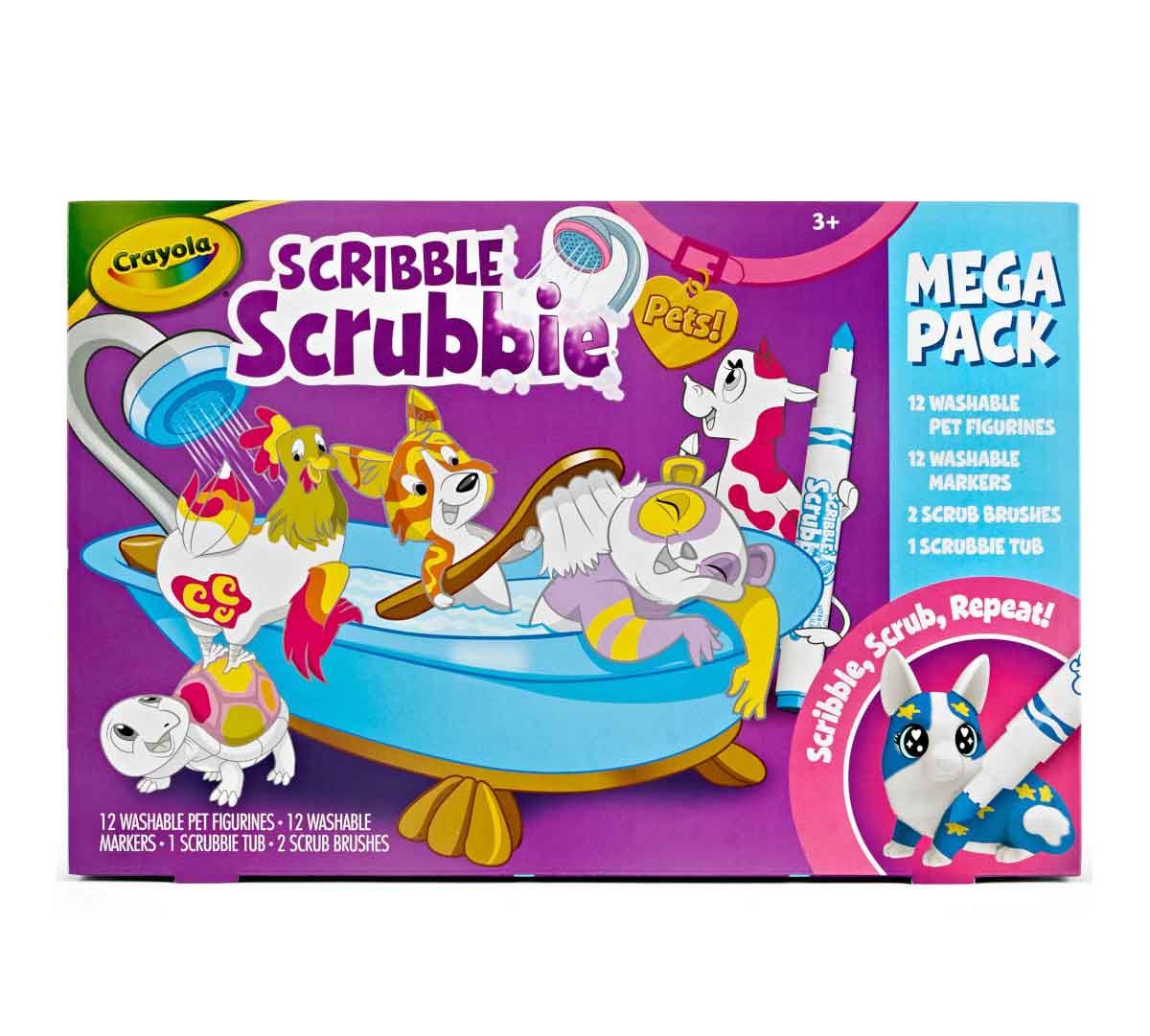 Unleash Your Inner Artist with Crayola Scribble Scrubbie Pets Beauty Shop!