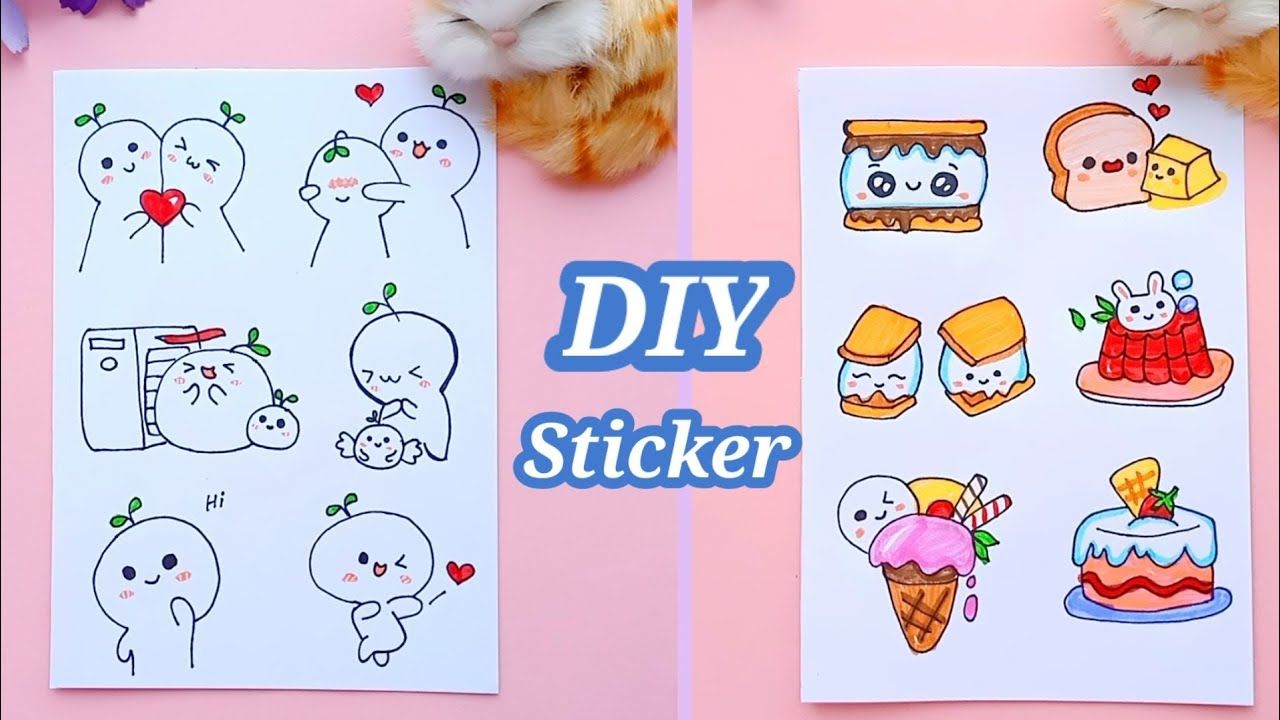 Let's Draw!  🎨  Unlocking Creativity with Color Sticker Making