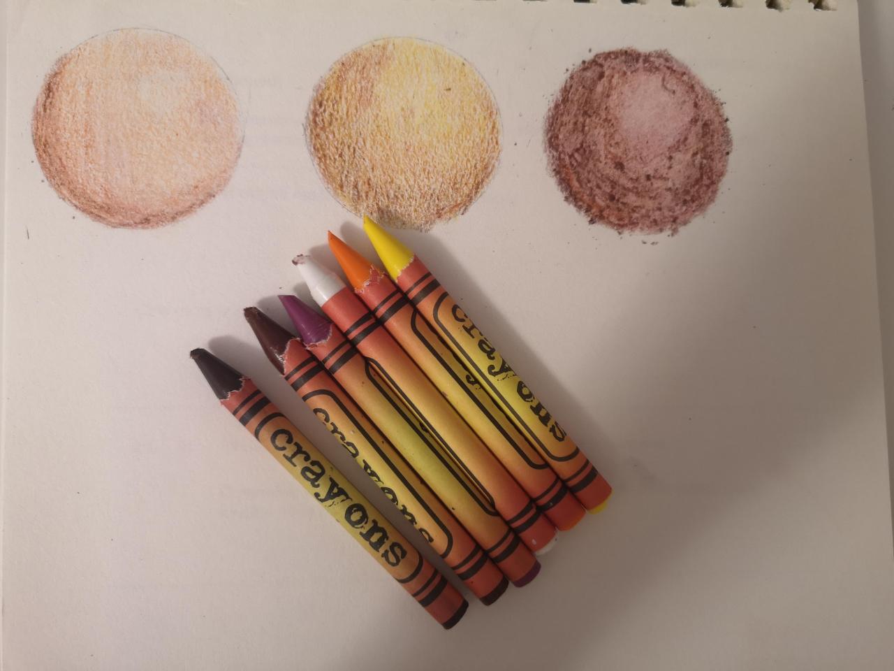 Let's Get Colorful! Learning to Draw Skin Tones with Crayons