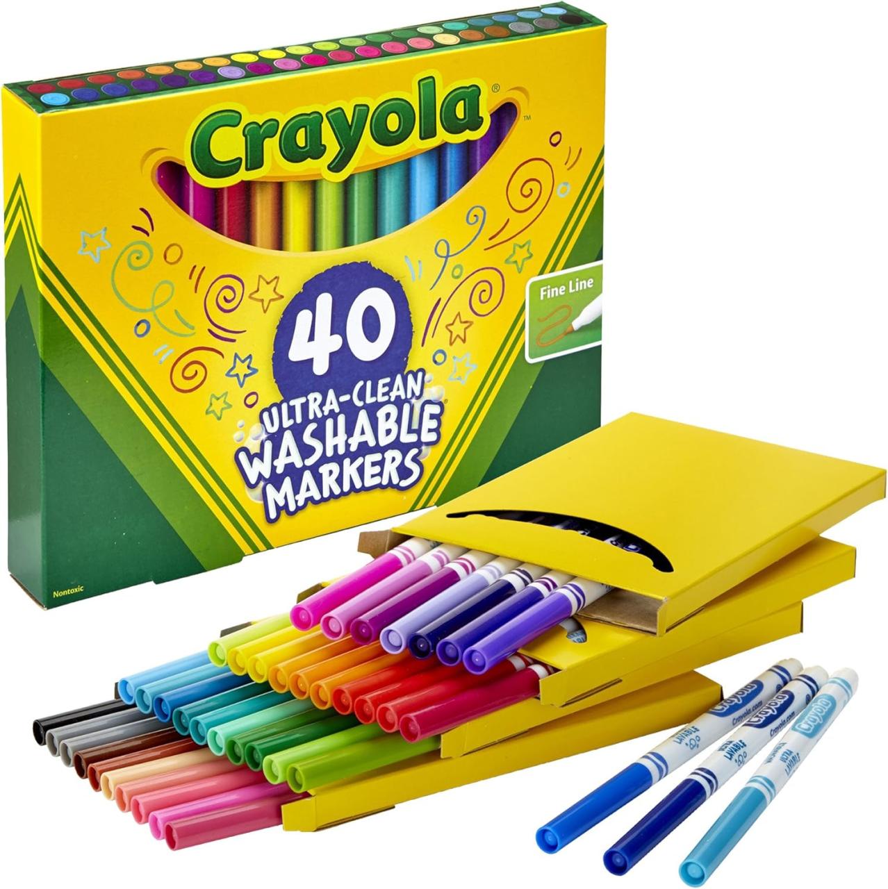 Unleashing Your Inner Artist: Drawing Adventures with Ultra Washable Markers!