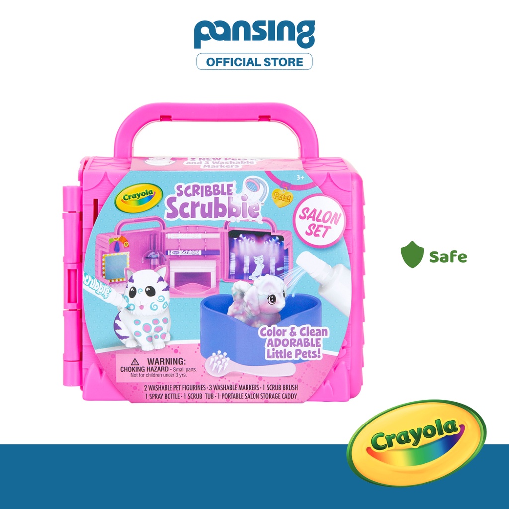 Unleash Your Inner Artist with Crayola Scribble Scrubbie Pets Beauty Shop!