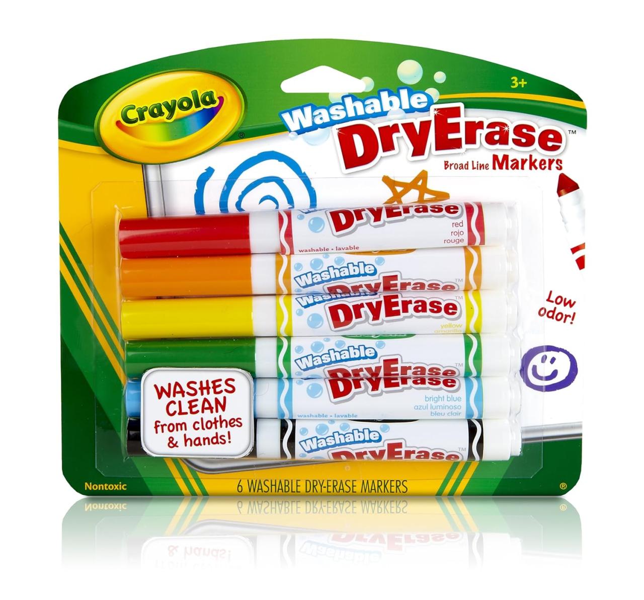 Unleash Your Inner Artist: Drawing Adventures with Crayola Washable Dry Erase Markers!